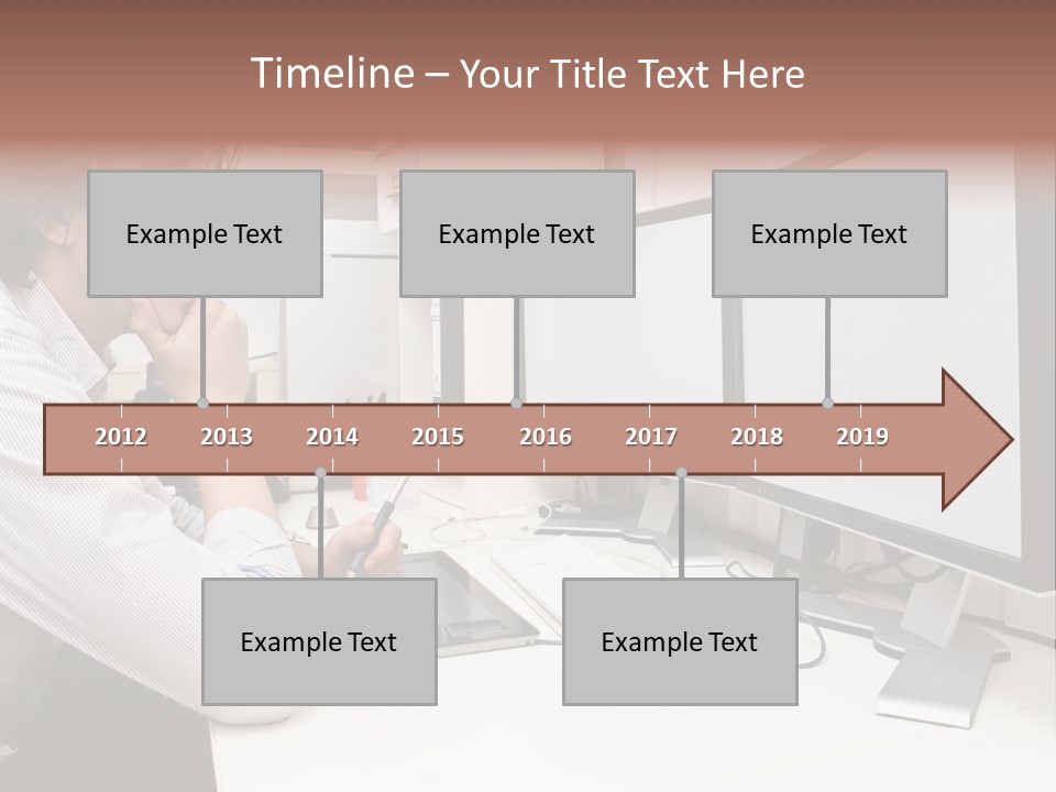 Board Human Corporation PowerPoint Template