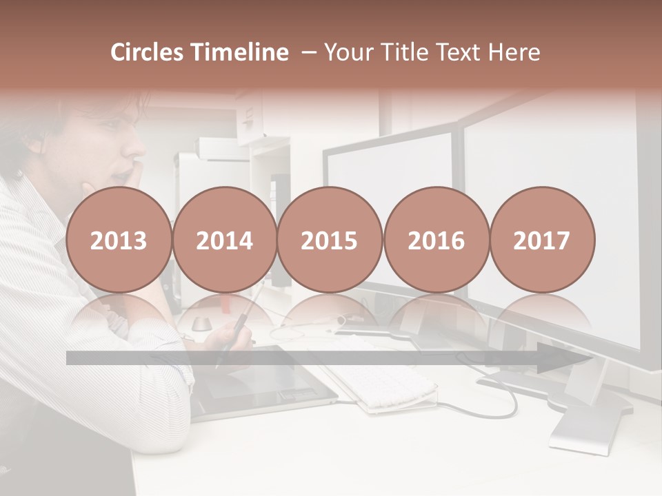 Board Human Corporation PowerPoint Template