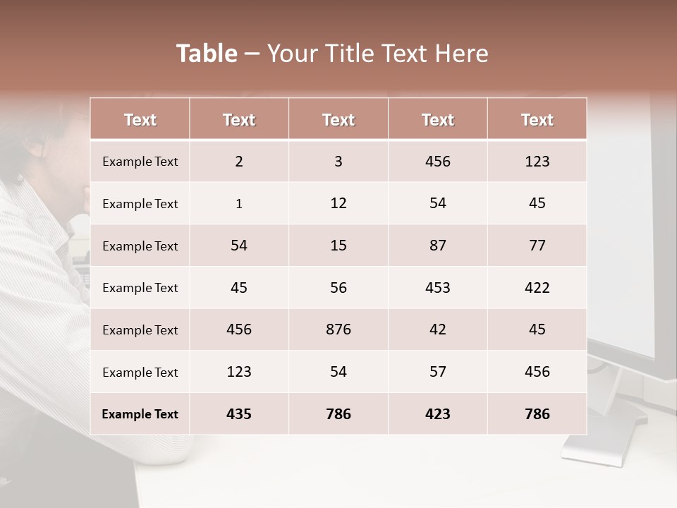Board Human Corporation PowerPoint Template