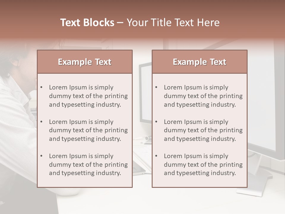 Board Human Corporation PowerPoint Template