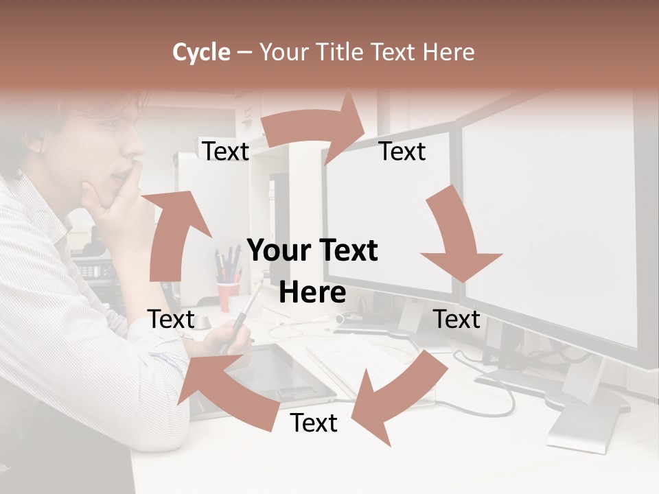 Board Human Corporation PowerPoint Template