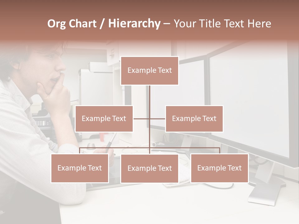 Board Human Corporation PowerPoint Template