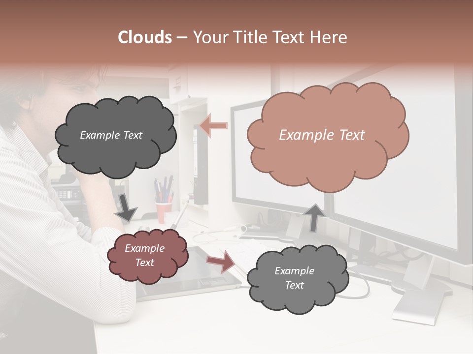Board Human Corporation PowerPoint Template