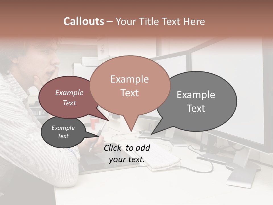 Board Human Corporation PowerPoint Template
