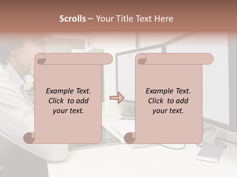 Board Human Corporation PowerPoint Template