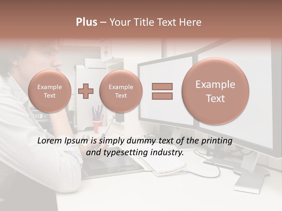 Board Human Corporation PowerPoint Template
