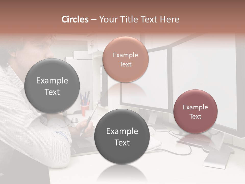 Board Human Corporation PowerPoint Template