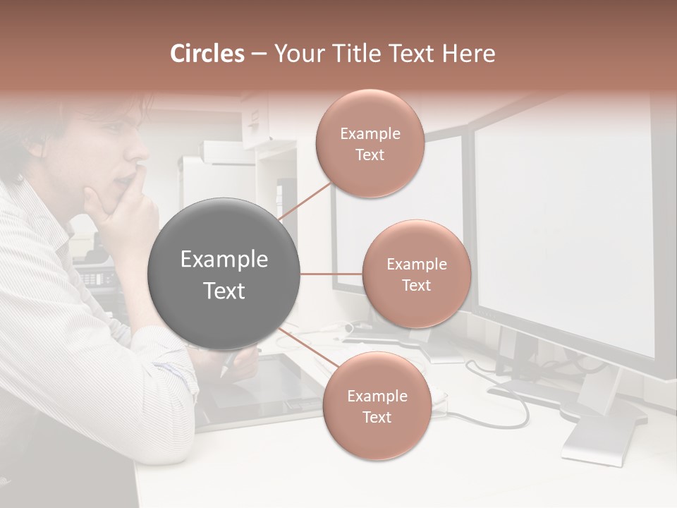 Board Human Corporation PowerPoint Template