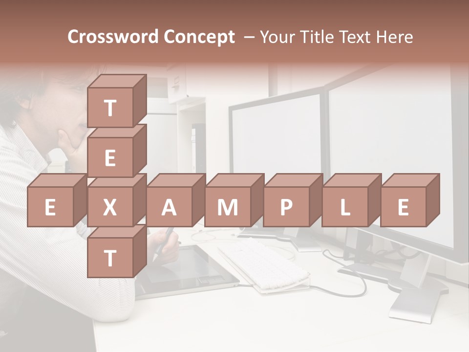 Board Human Corporation PowerPoint Template