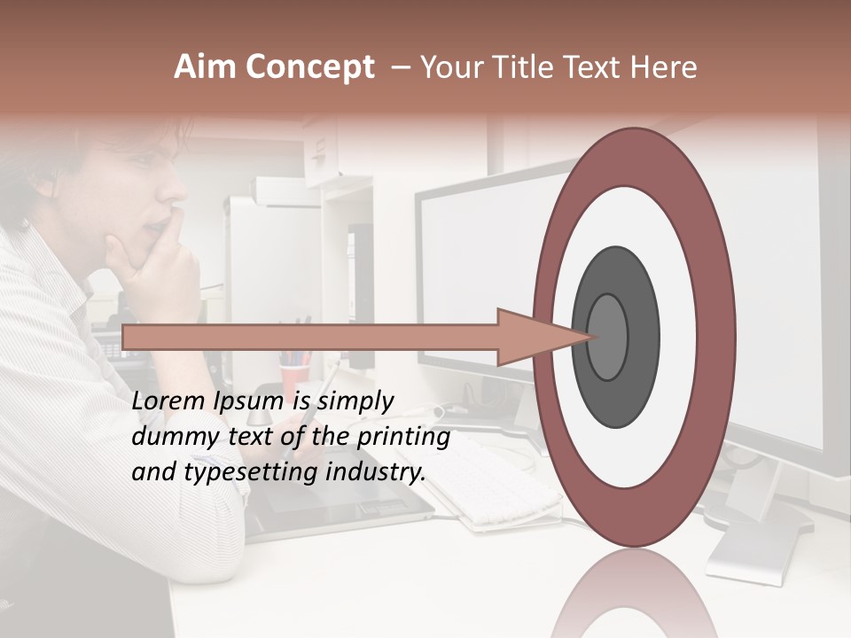 Board Human Corporation PowerPoint Template