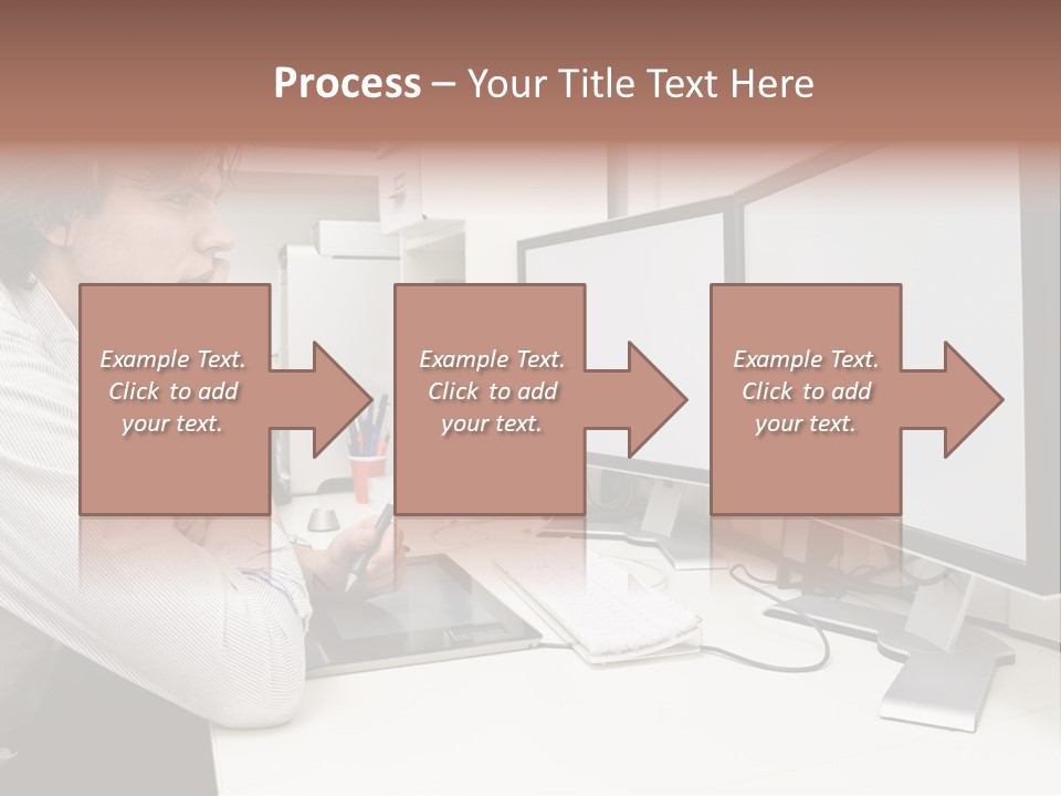 Board Human Corporation PowerPoint Template