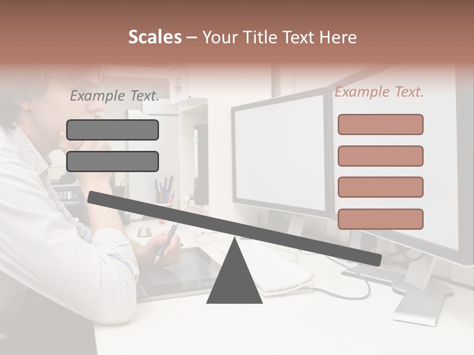 Board Human Corporation PowerPoint Template