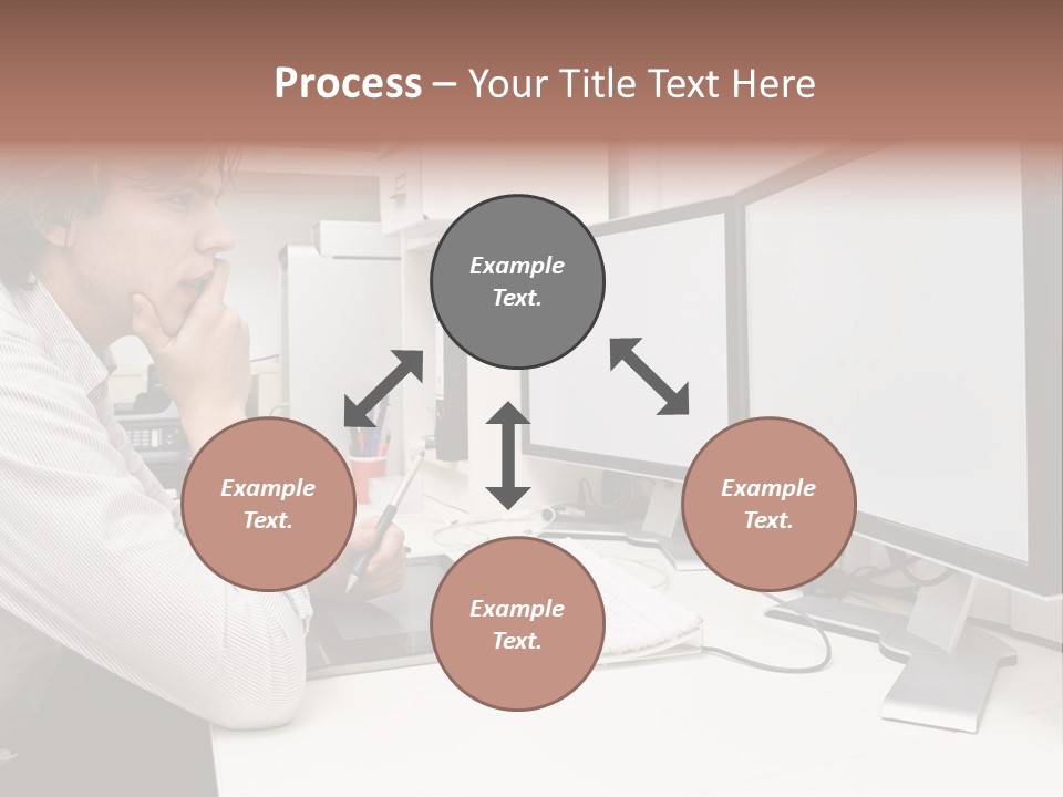 Board Human Corporation PowerPoint Template