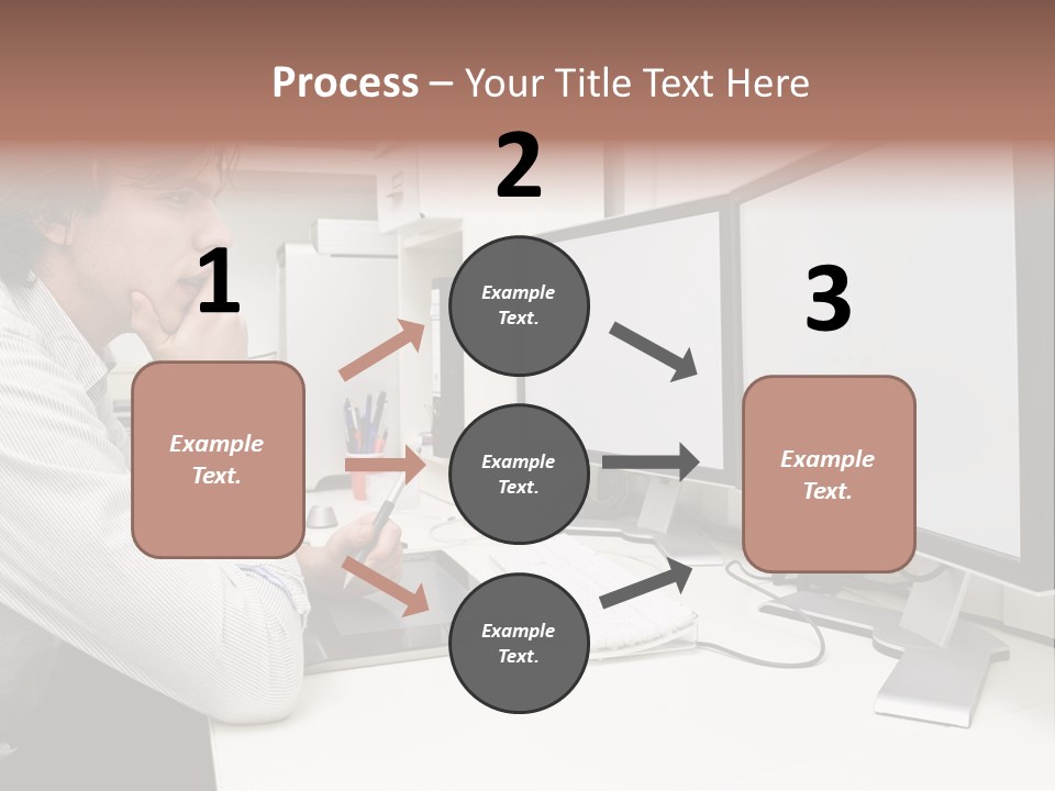 Board Human Corporation PowerPoint Template