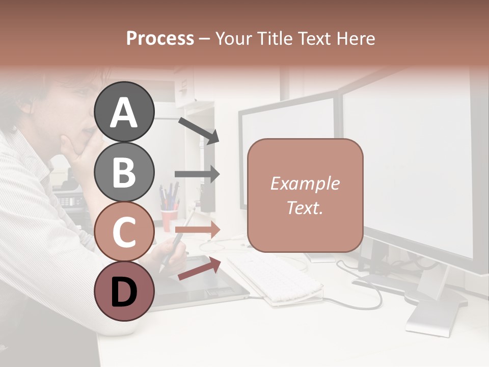 Board Human Corporation PowerPoint Template