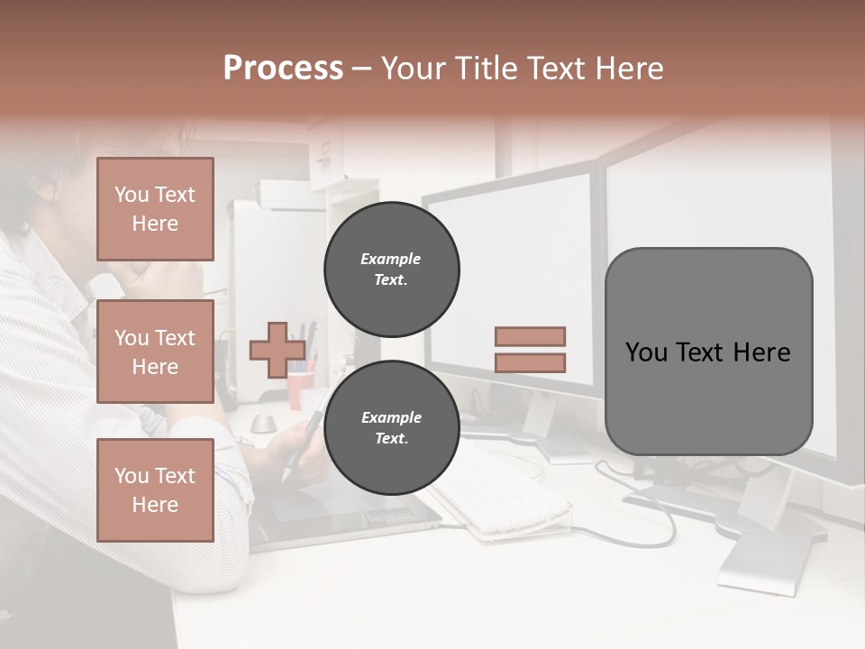 Board Human Corporation PowerPoint Template