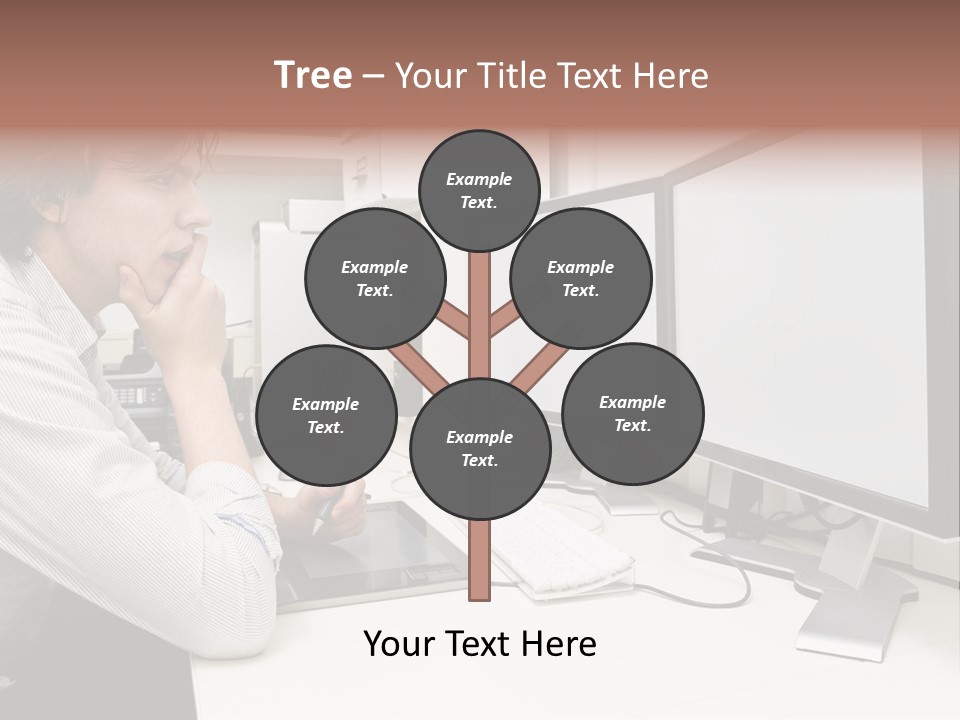 Board Human Corporation PowerPoint Template