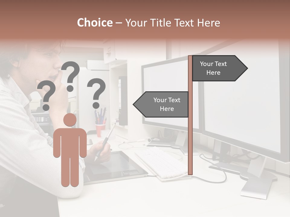 Board Human Corporation PowerPoint Template
