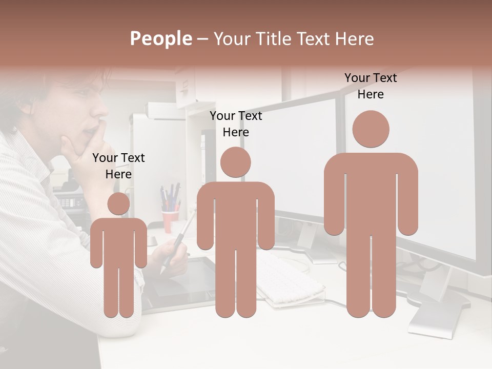 Board Human Corporation PowerPoint Template