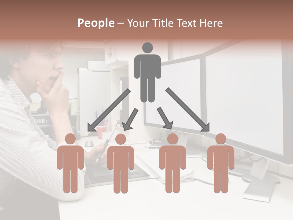 Board Human Corporation PowerPoint Template