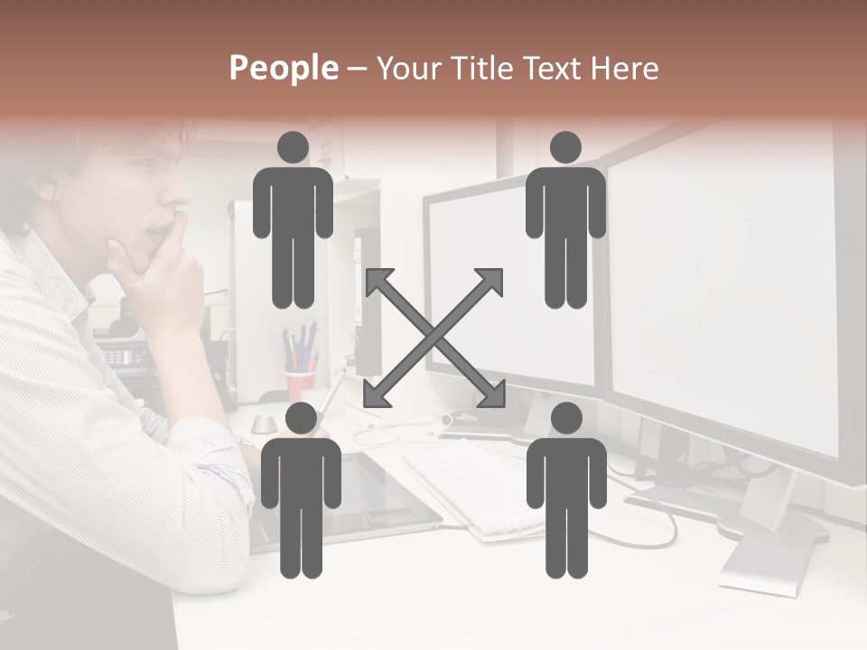 Board Human Corporation PowerPoint Template