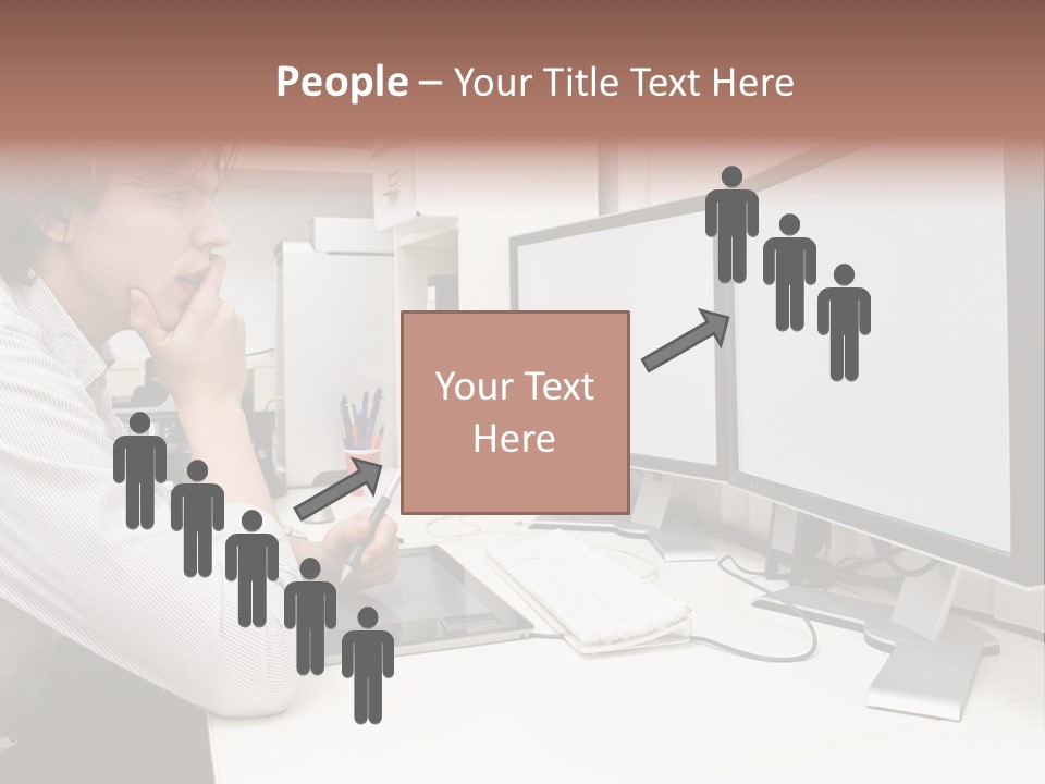 Board Human Corporation PowerPoint Template