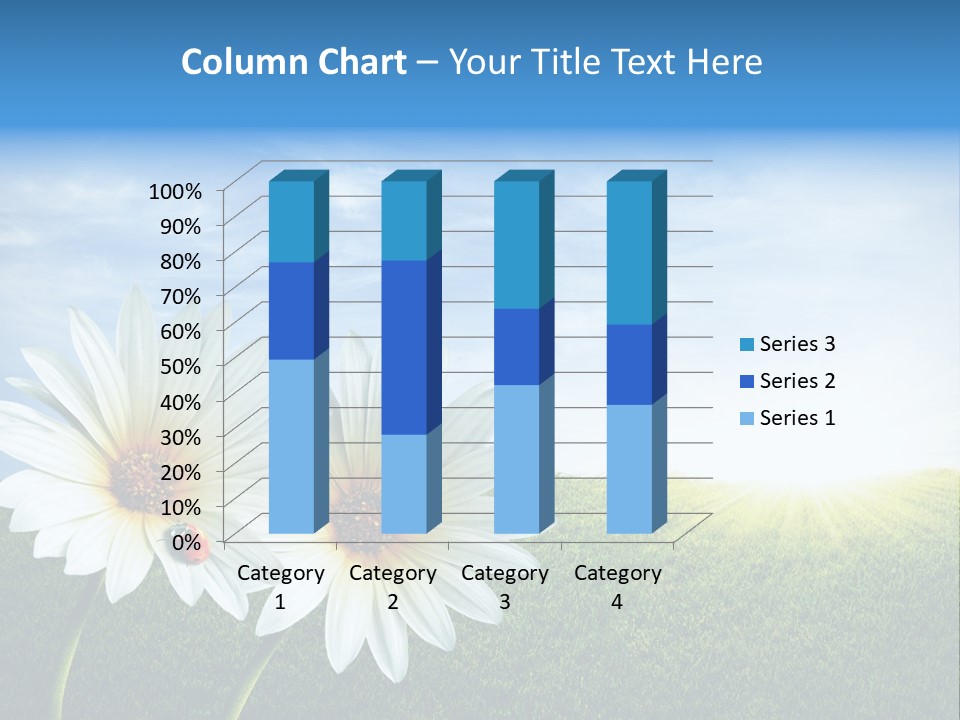 Grass Blue Lawn PowerPoint Template
