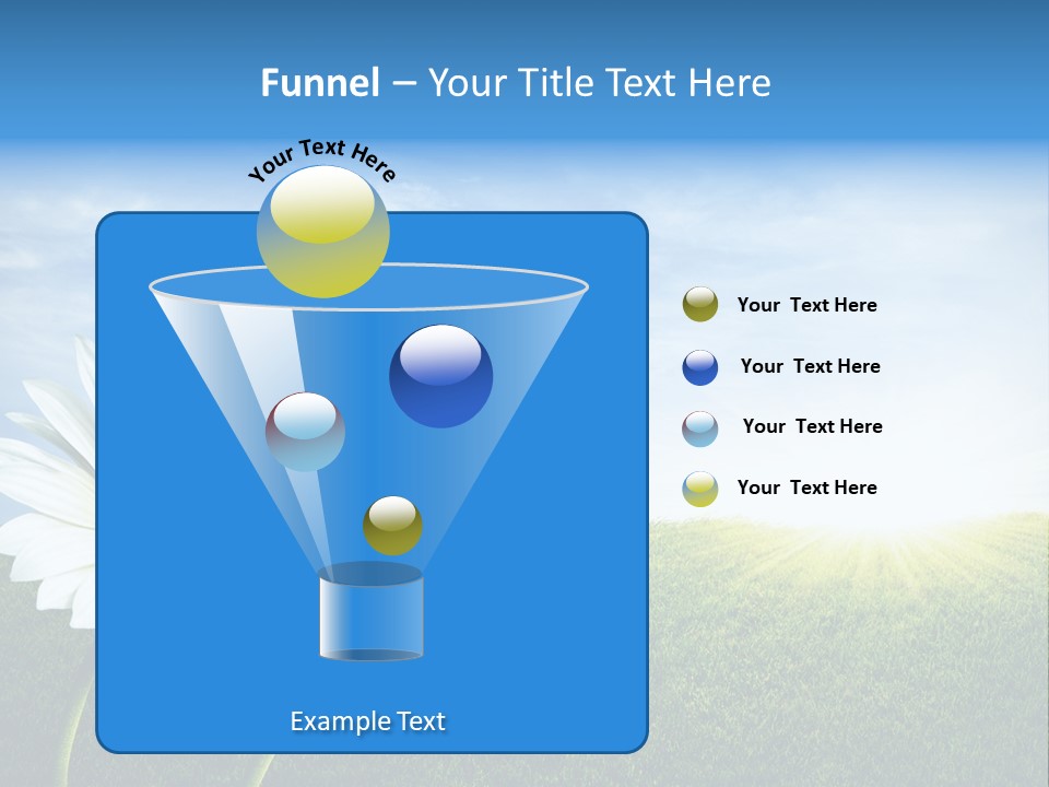 Grass Blue Lawn PowerPoint Template