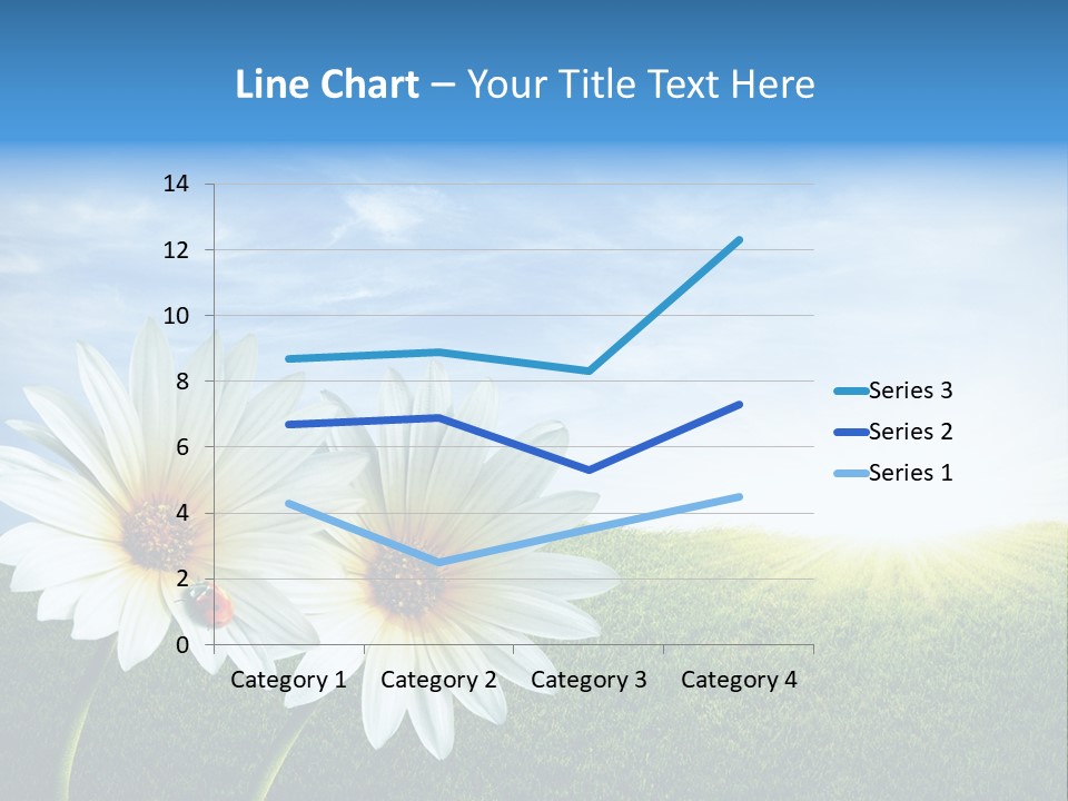 Grass Blue Lawn PowerPoint Template