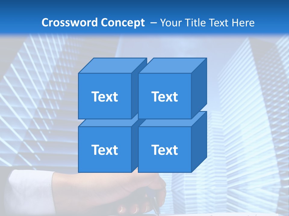 Glass Growth People PowerPoint Template