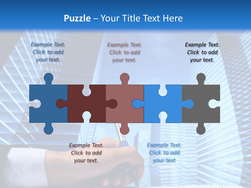 Glass Growth People PowerPoint Template