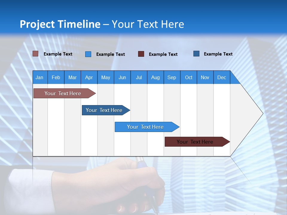 Glass Growth People PowerPoint Template