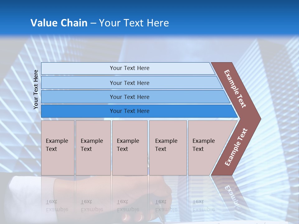 Glass Growth People PowerPoint Template