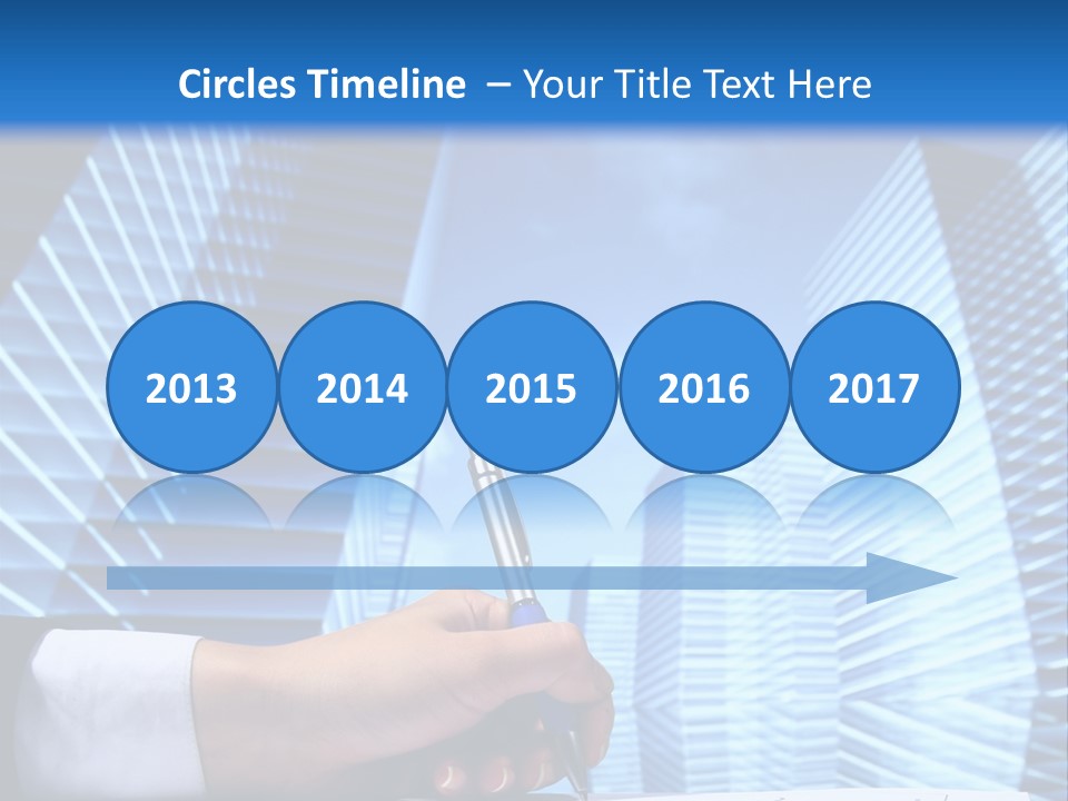 Glass Growth People PowerPoint Template