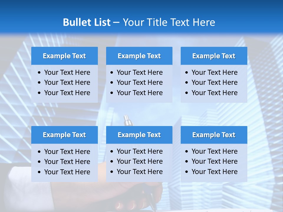 Glass Growth People PowerPoint Template
