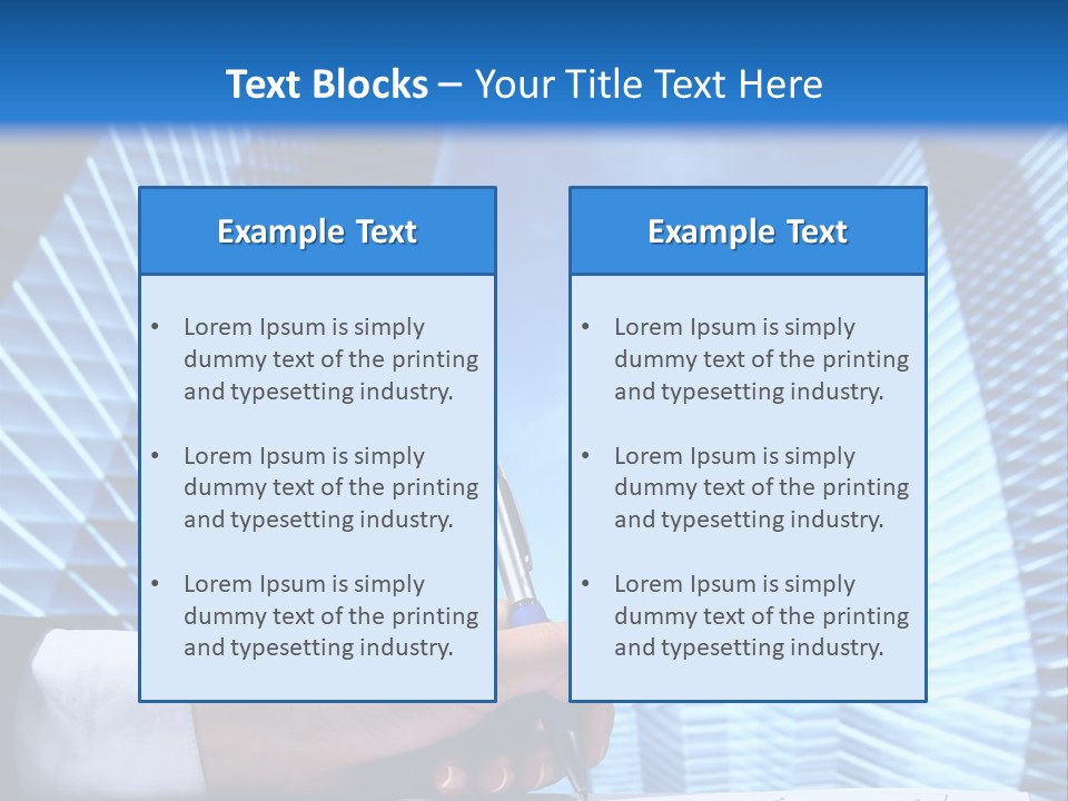 Glass Growth People PowerPoint Template