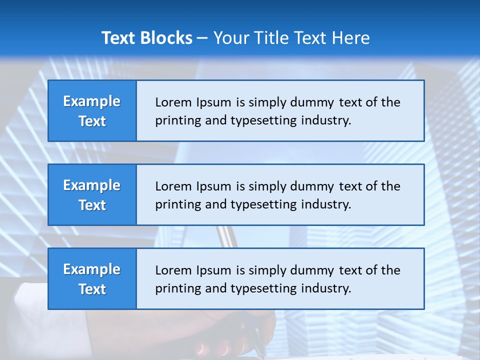Glass Growth People PowerPoint Template