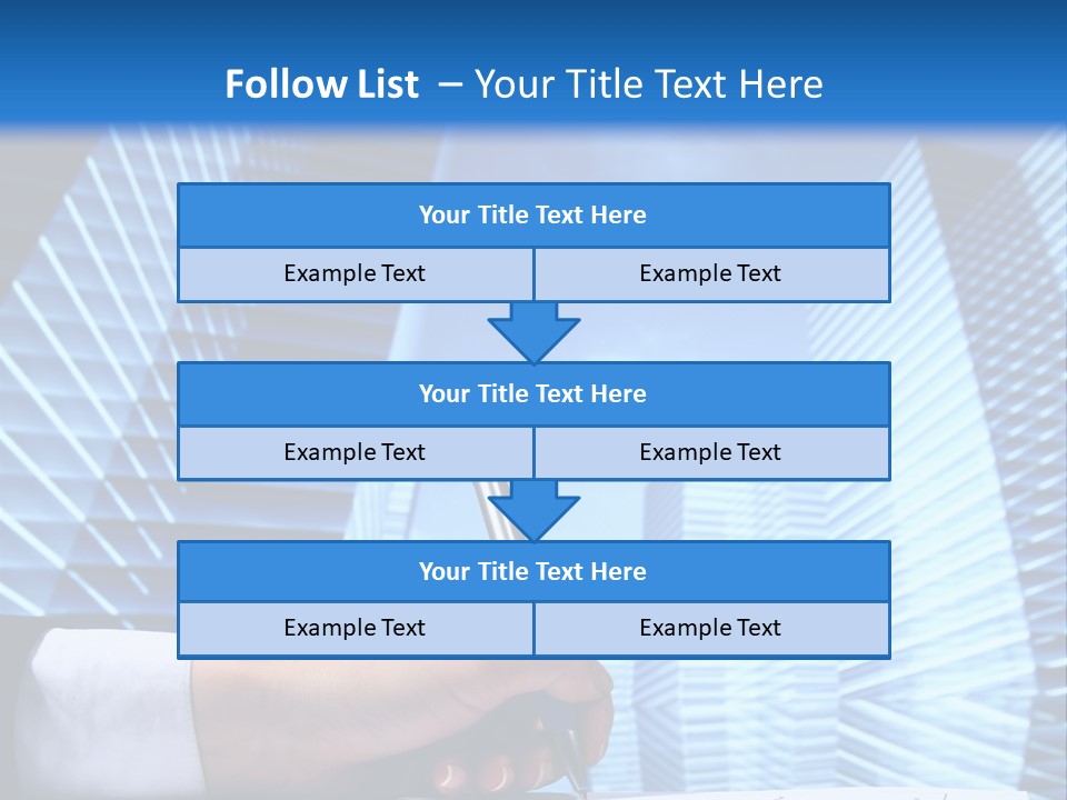 Glass Growth People PowerPoint Template