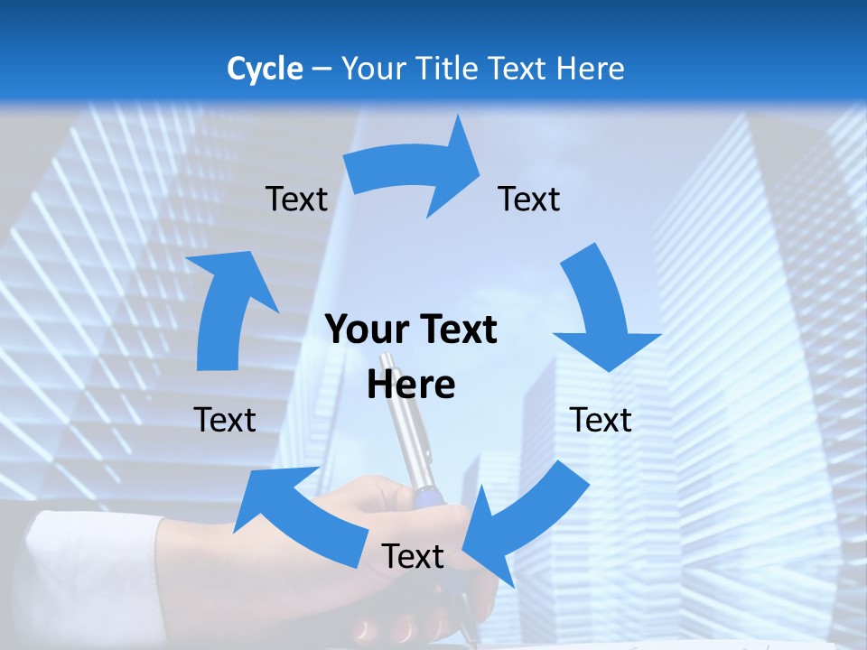 Glass Growth People PowerPoint Template