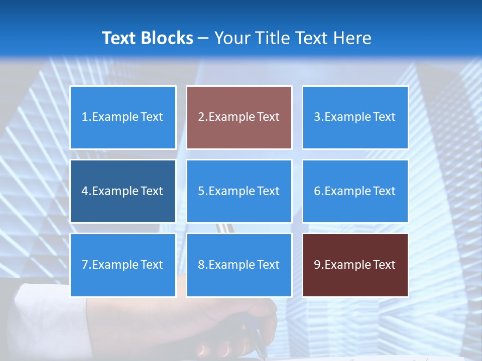 Glass Growth People PowerPoint Template
