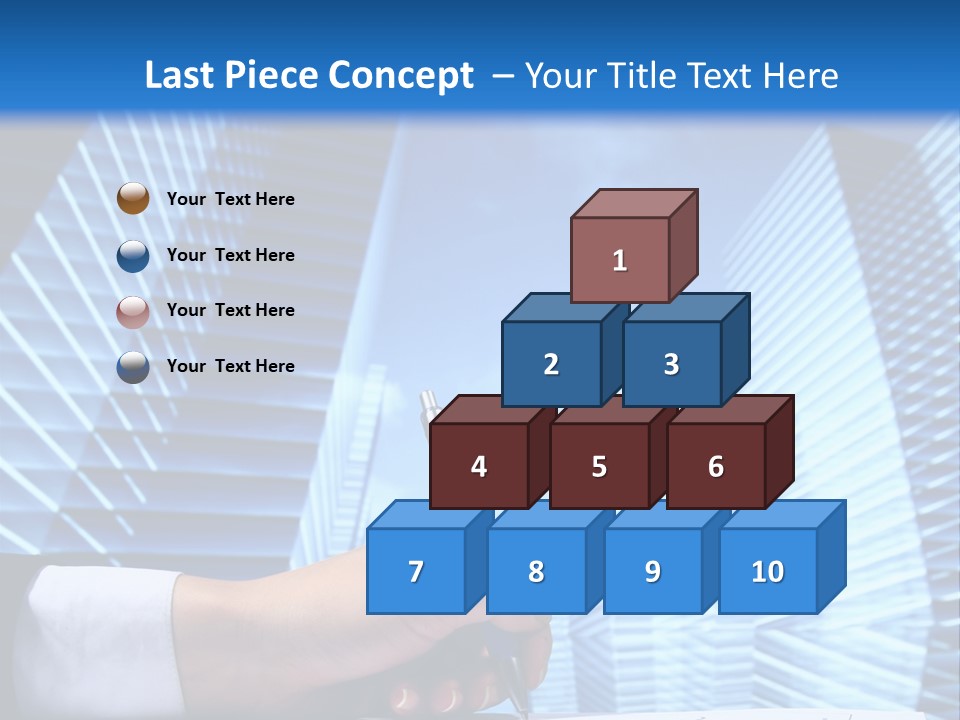 Glass Growth People PowerPoint Template
