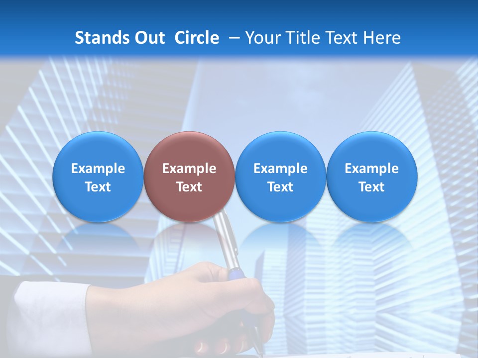 Glass Growth People PowerPoint Template