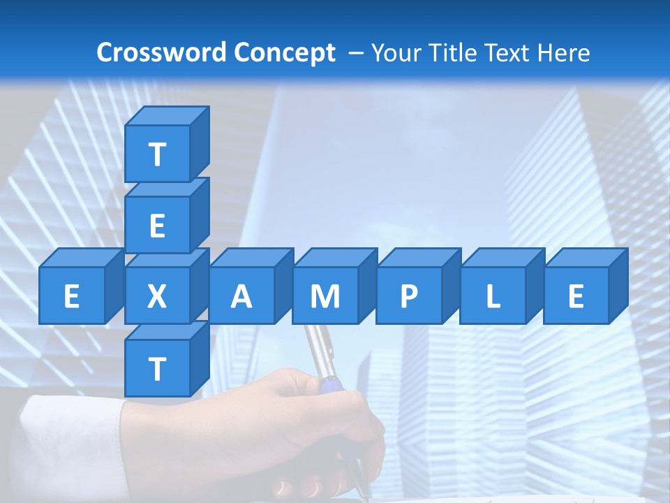 Glass Growth People PowerPoint Template