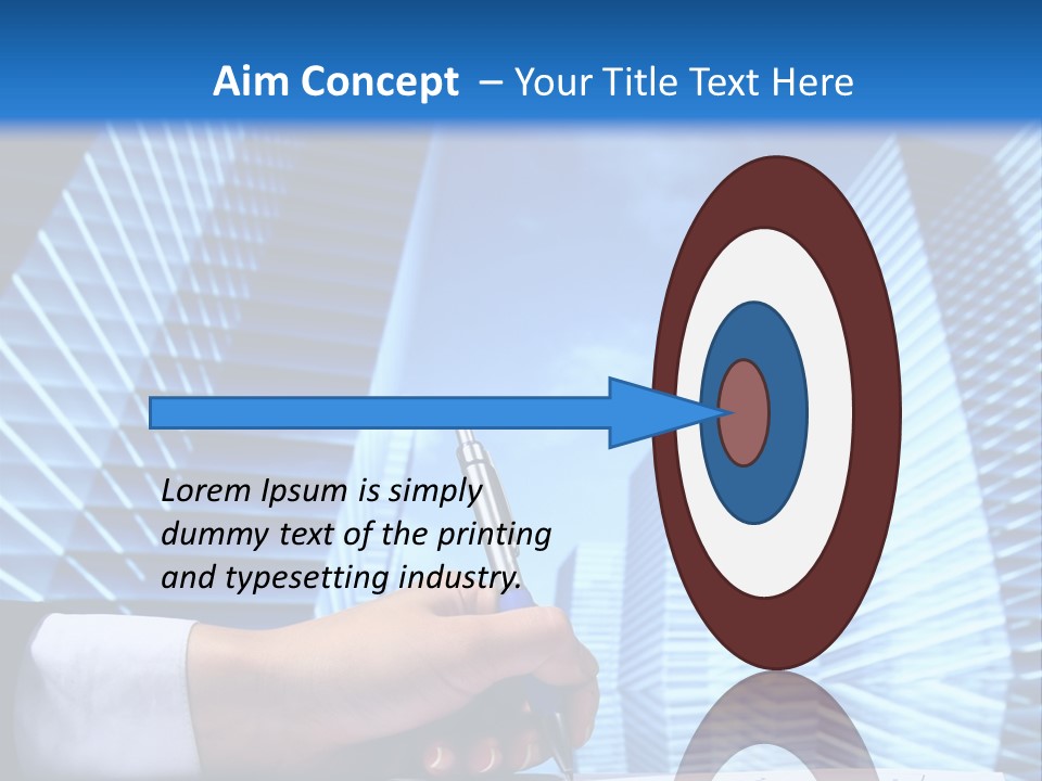 Glass Growth People PowerPoint Template