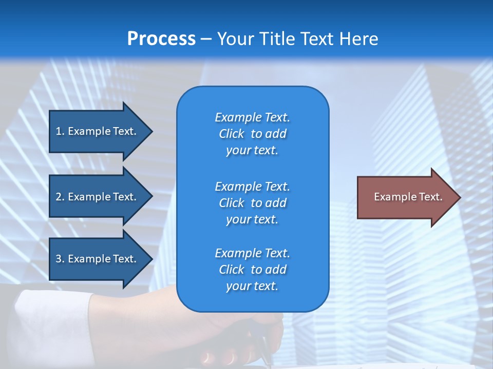 Glass Growth People PowerPoint Template
