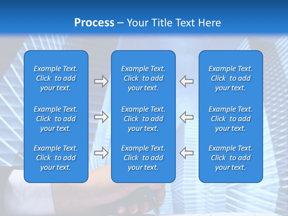 Glass Growth People PowerPoint Template