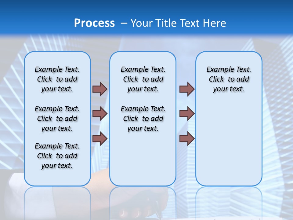 Glass Growth People PowerPoint Template