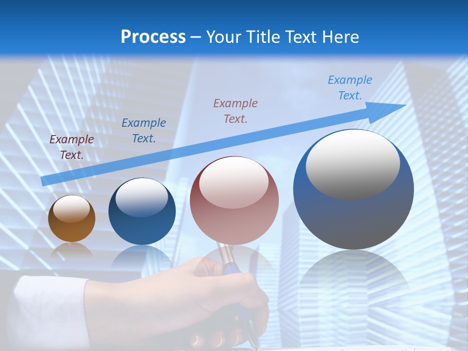 Glass Growth People PowerPoint Template