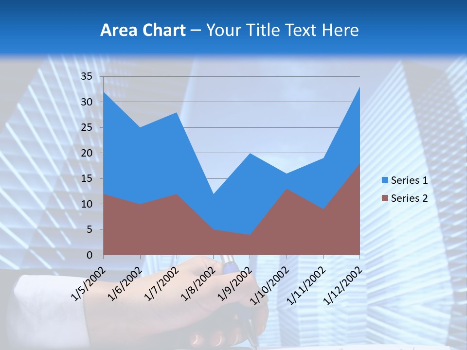 Glass Growth People PowerPoint Template