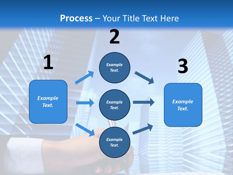 Glass Growth People PowerPoint Template